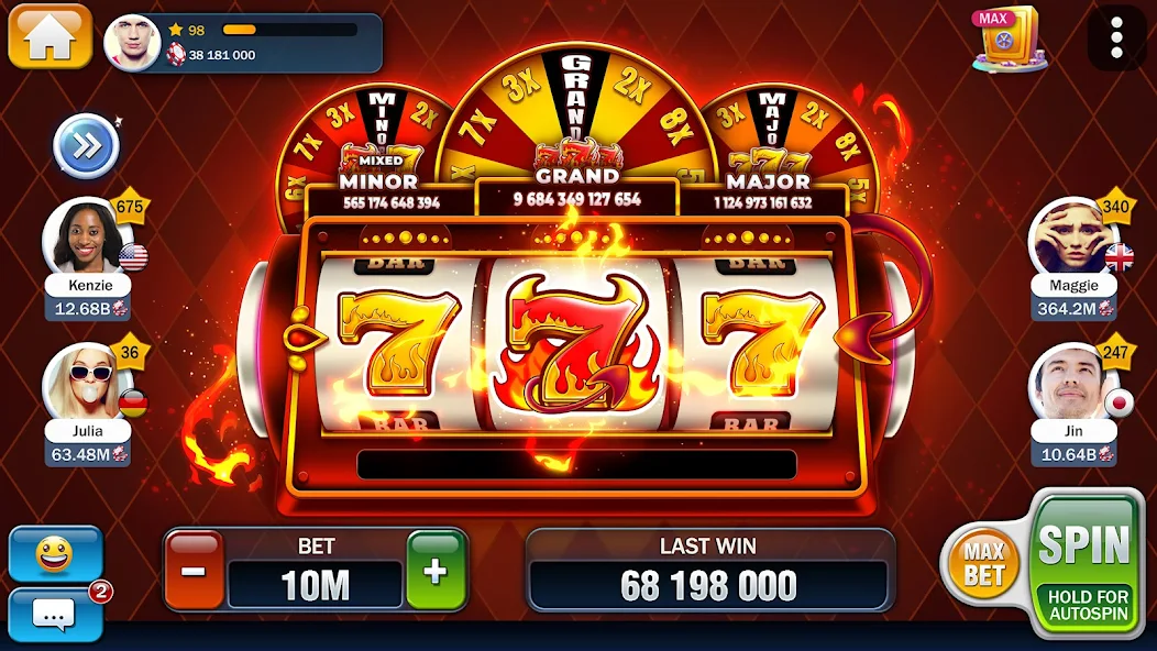Máquinas de slots populares na btano